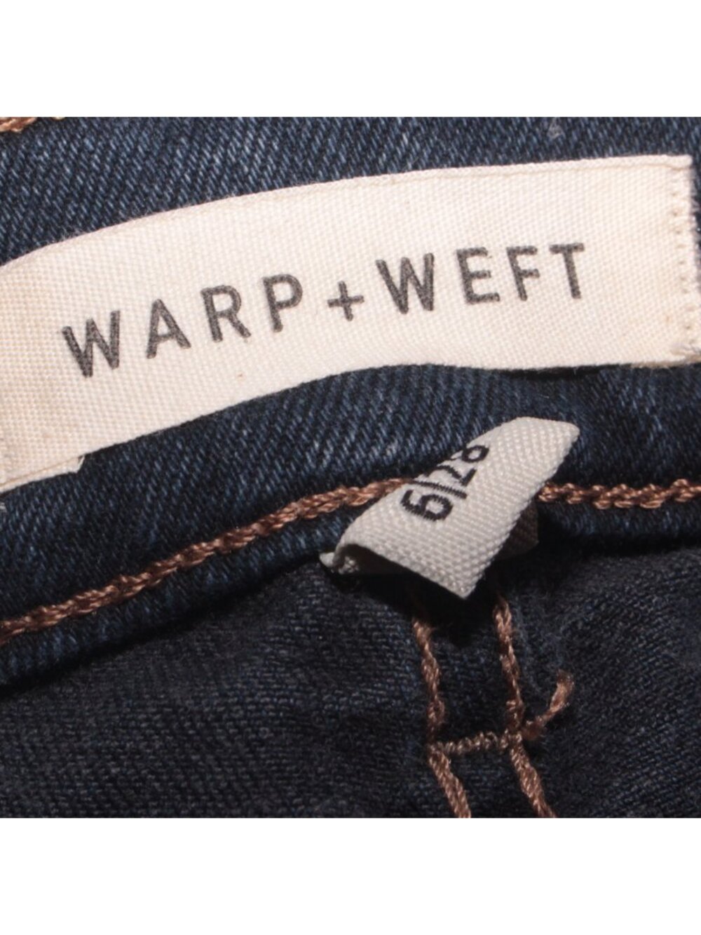 NWT Warp + Weft RFD Straight Jeans Size 28 - Picture 11 of 12